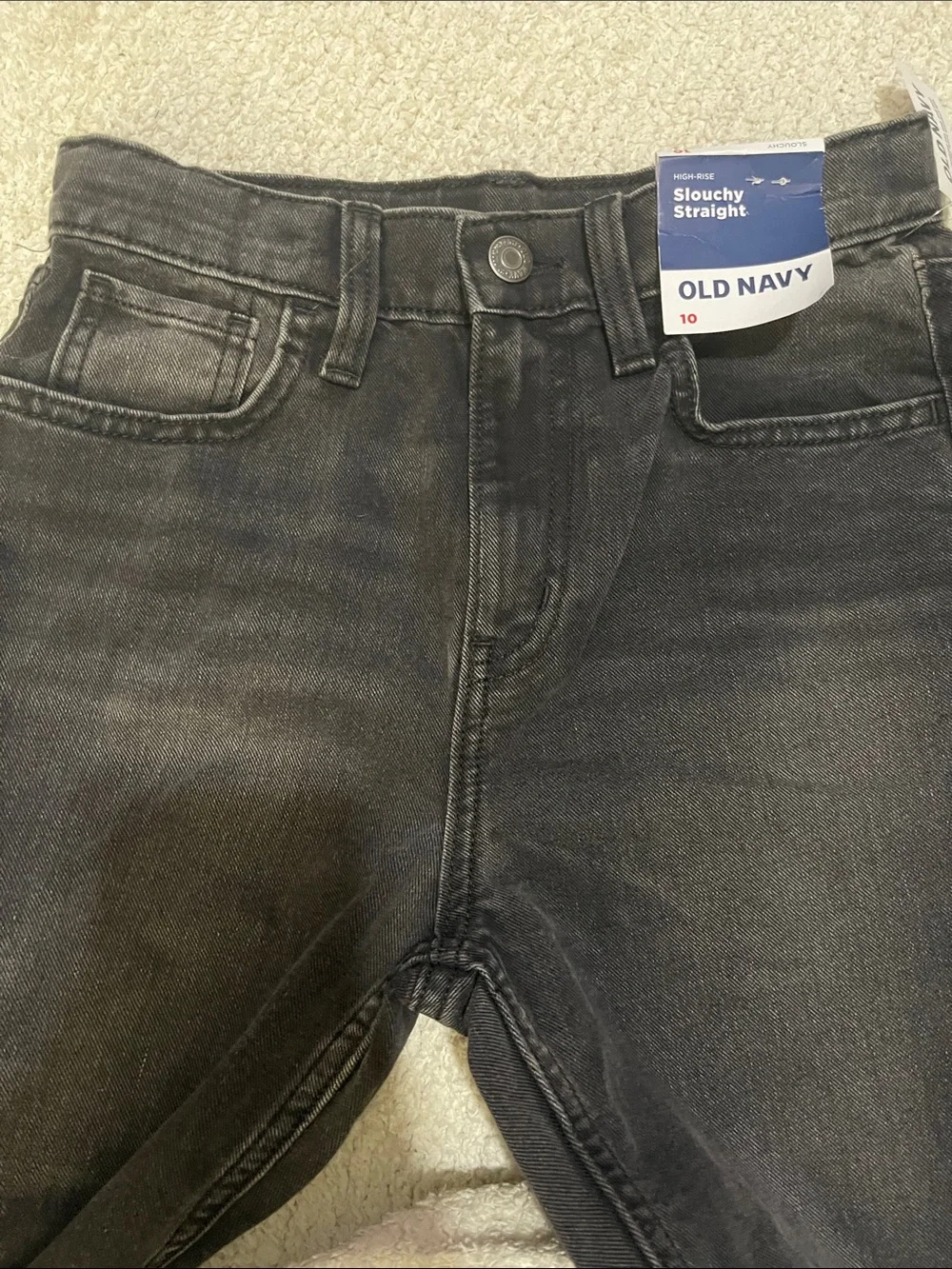 NWT- Old Navy - girl’s 10. Slouchy Straight
